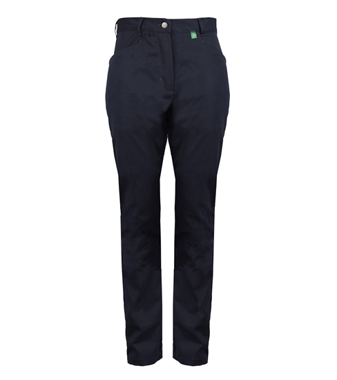 Picture of Stretch Female Chino Trousers - Blue Shadow