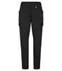 Picture of Stretch Male Slim Fit Cargo Trousers - Black 