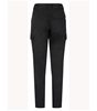 Picture of Stretch Male Slim Fit Cargo Trousers - Black 