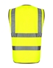 Picture of Zipped HiVis Waistcoat Class 2 - Hi Vis Yellow