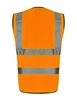 Picture of Zipped HiVis Waistcoat Class 2 - Hi Vis Orange