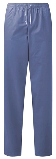 Picture of Unisex Smart Scrub Trousers - Hospital Blue