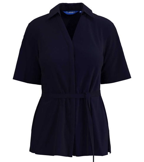 Picture of Loose Fit Blouse - Navy