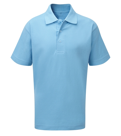 Picture of Unisex Classic Polo Shirt - Sky Blue
