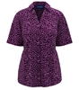 Picture of Semi Fitted Blouse - Lena / Plum