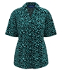 Picture of Semi Fitted Blouse - Lena / Teal