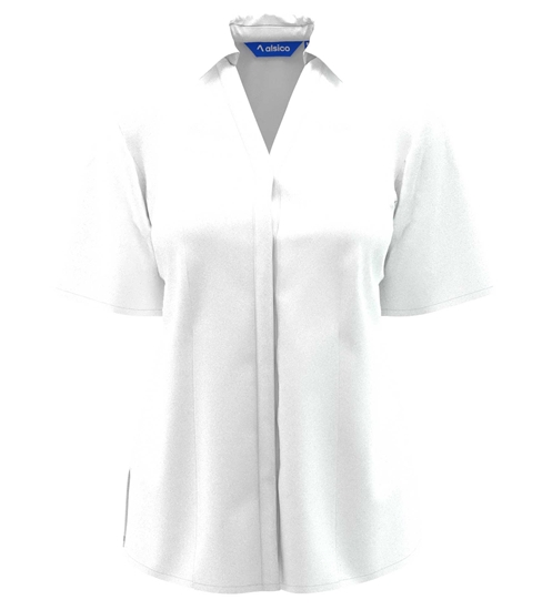 Picture of Semi Fitted Blouse - White