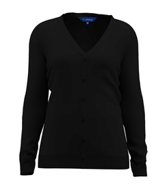 Picture of Female cotton/acrylic v-neck cardigan