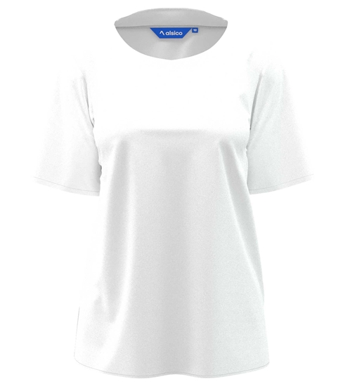 Picture of Round Neck Blouse - White