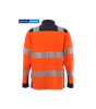 Picture of Men's Contrast Hi Vis Jacket BlueShd Contrast - Hi Vis Orange/Navy