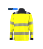 Picture of Men's Contrast Hi Vis Jacket BlueShd Contrast - Hi Vis Yellow/Navy