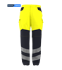 Picture of Male Contrast Hi Vis Trouser - Hi Vis Yellow/Navy