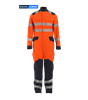 Picture of Men's Contrast Hi Vis Coverall BlueShd Contrast - Hi Vis Orange/Navy