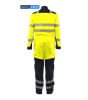 Picture of Men's Contrast Hi Vis Coverall BlueShd Contrast - Hi Vis Yellow/Navy