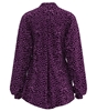 Picture of Roll Sleeve Blouse - Lena / Plum