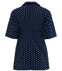 Picture of Loose Fit Blouse - Navy/Teal Darcey Print