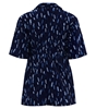 Picture of Loose Fit Blouse - Navy/Blue Amelia Print