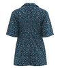 Picture of Loose Fit Blouse - Navy/Aqua Chloe Print