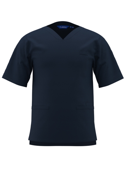 Picture of Unisex V-Neck Scrub Top - Eclipse