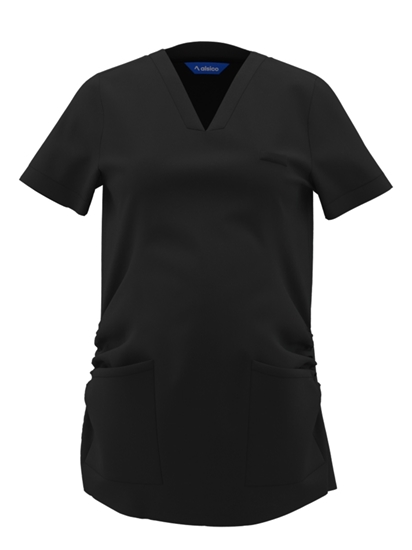 Picture of Maternity Scrub top - Black