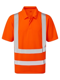 Picture of Hi-vis short sleeve polo shirt