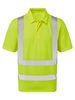 Picture of Hi-vis short sleeve polo shirt - Hi Vis Yellow