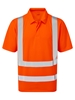 Picture of Hi-vis short sleeve polo shirt - Hi Vis Orange