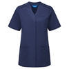 Picture of Female Notch Neck Tunic - Navy