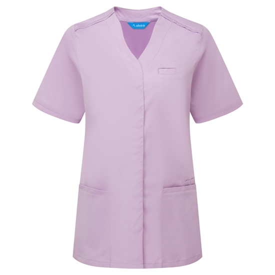 Picture of Female Notch Neck Tunic - Lilac