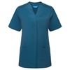 Picture of Female Notch Neck Tunic - Caribbean Blue