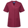 Picture of Female Notch Neck Tunic - Garnet