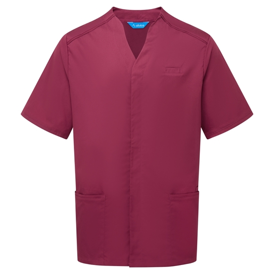 Picture of Male Notch Neck Tunic - Garnet