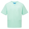 Picture of Unisex V-Neck Scrub Top - Eau De Nil
