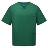 Picture of Unisex V-Neck Scrub Top - Bottle Green