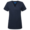 Picture of Female V-Neck Scrub Top - Eclipse