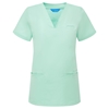 Picture of Female V-Neck Scrub Top - Eau De Nil