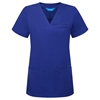 Picture of Female V-Neck Scrub Top - Royal Blue